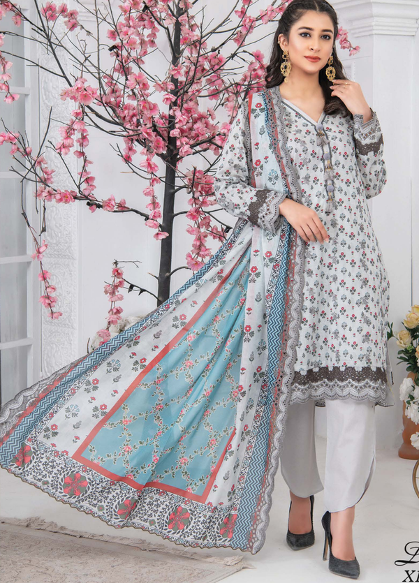 D/09 X14709 Rangrani Embroidered Collection 3 piece Suit by The Embroidery Company