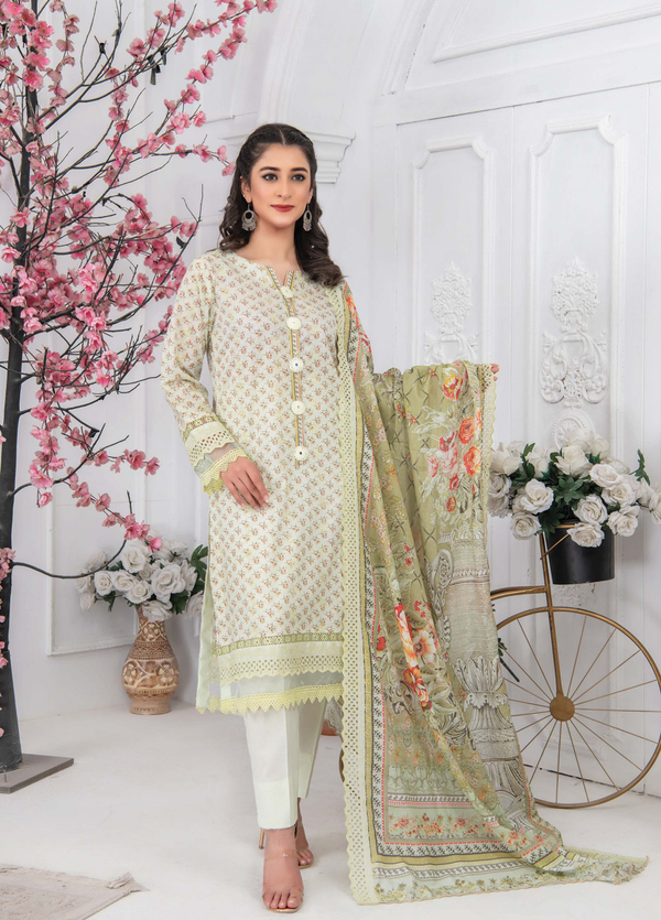 D/03 X14710 Rangrani Embroidered Collection 3 piece Suit by The Embroidery Company