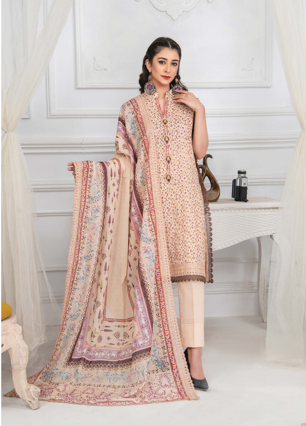 D/10 X14708 Rangrani Embroidered Collection 3 piece Suit by The Embroidery Company