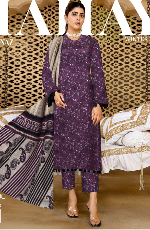 D-11 Mahay Unstitched Winter Collection 2023 by Sana Safinaz