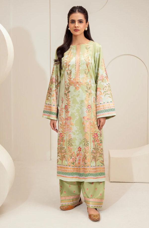 U3985ST-2PC-227 Unstitched 2 Piece Lawn Collection Volume-2 2025 by Limelight