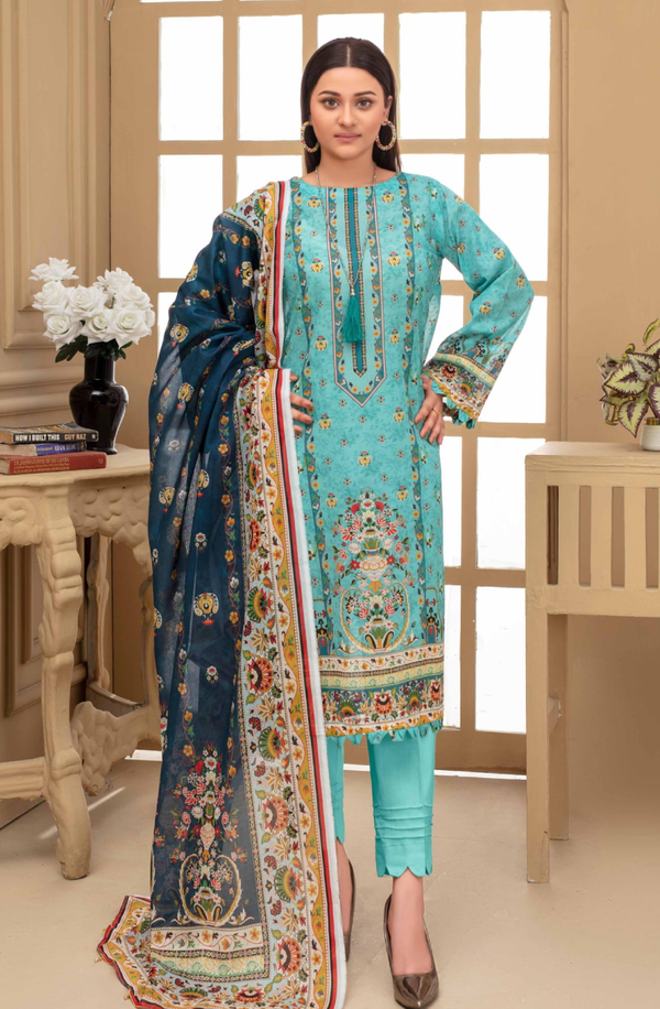MCV4-04 Unstitch Lawn Collection 2025 Volume-04 by Moco Prints