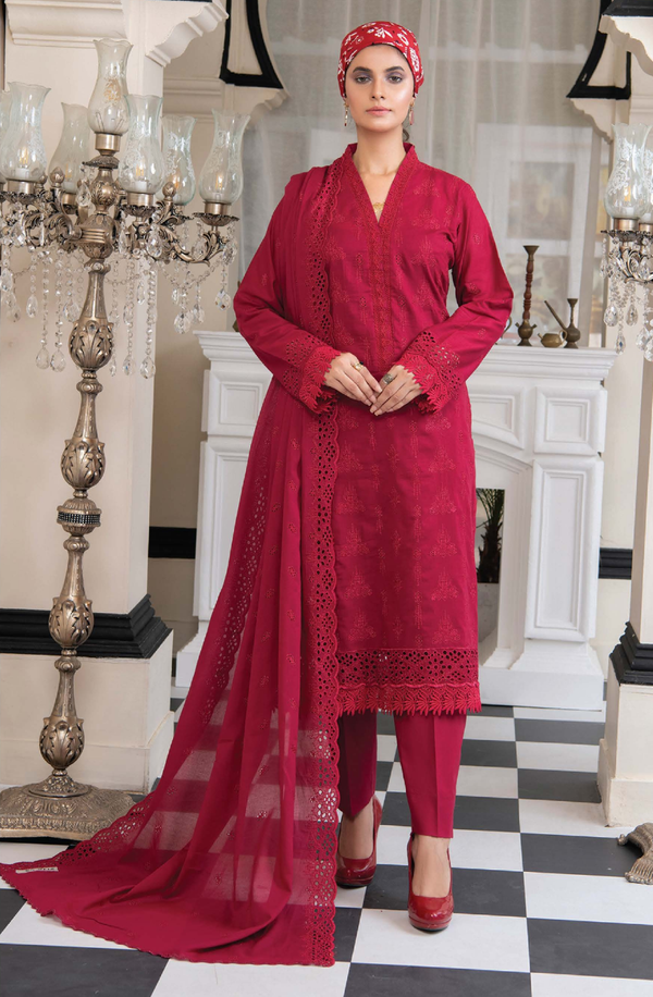 D/04 X17043 Chikankari Embroidered Lawn Collection Volume 2 by Rangriti