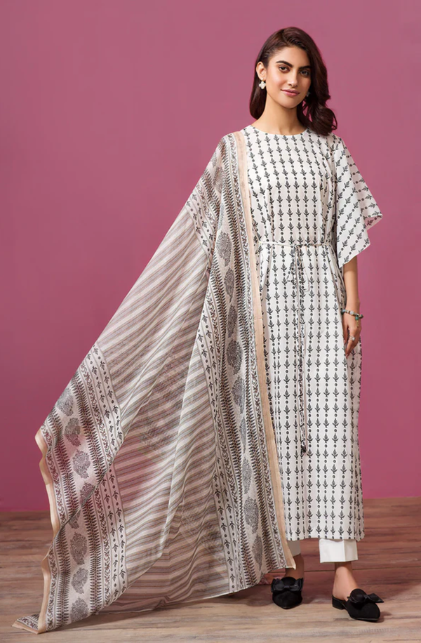 41907530-R Unstitched 3 piece Suit Nishat Lawn Collection Volume-5