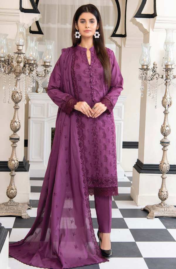 D/06 X17044 Chikankari Embroidered Lawn Collection Volume 2 by Rangriti