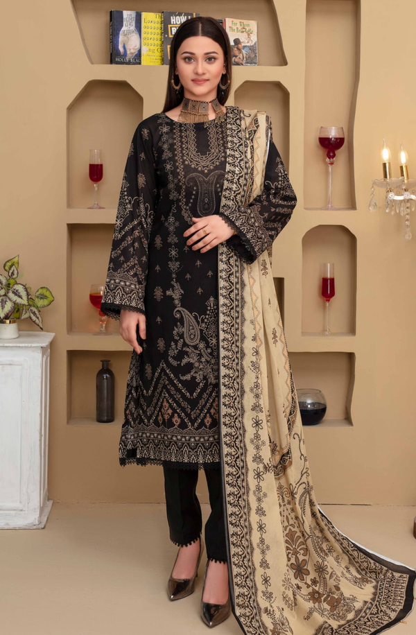 MCV4-07 Unstitch Lawn Collection 2025 Volume-04 by Moco Prints