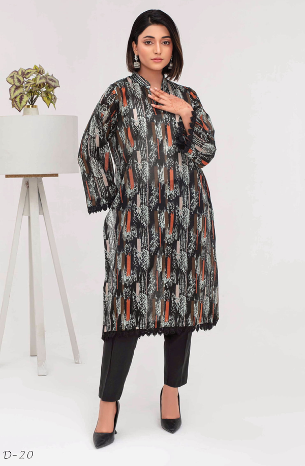 MP25-19 Unstitch Printed Lawn Collection 2 Piece Suit 2025 by MOCO Prints