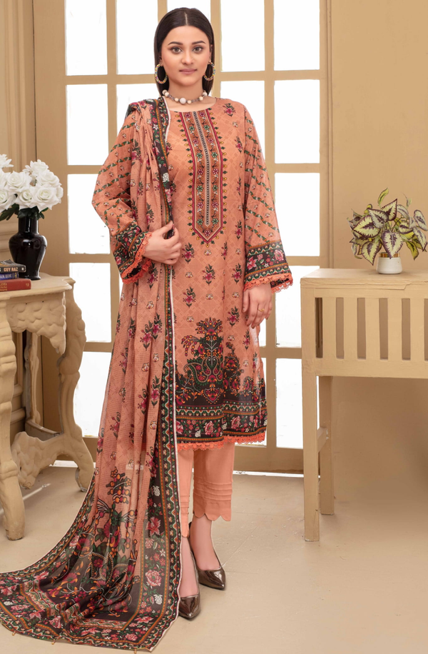 MCV4-01 Unstitch Lawn Collection 2025 Volume-04 by Moco Prints