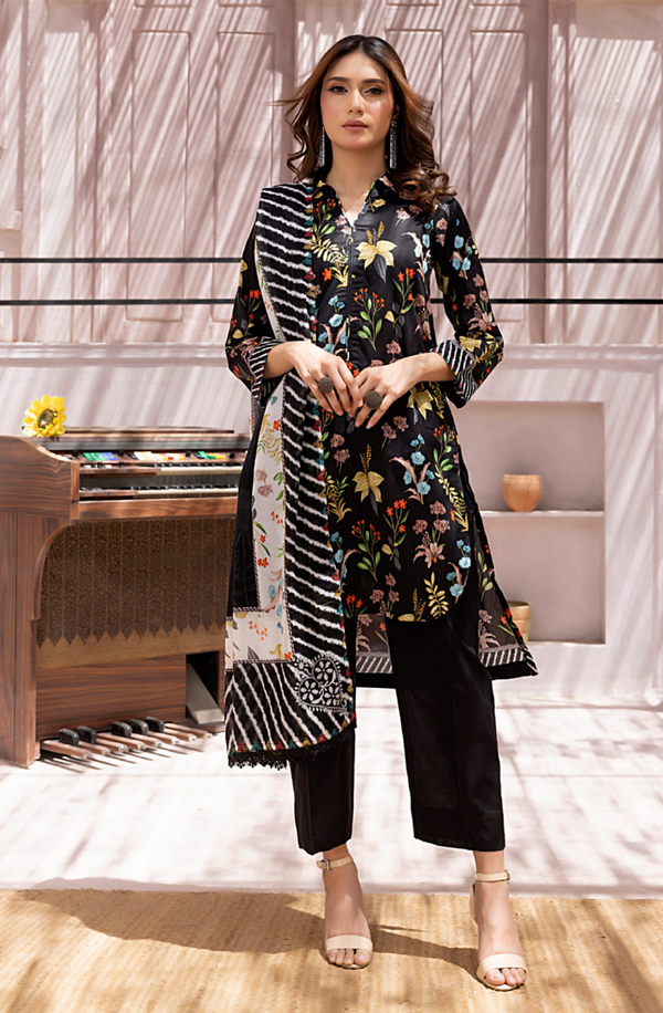SDPL25V12-1 Salina Digital Printed Lawn Volume-12 Collection 2025 by Regalia