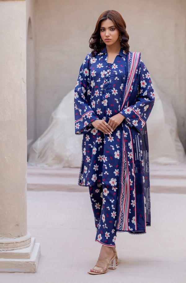 SSPV7-1 Salina Separates Printed Lawn Volume-07 Collection 2025 by Regalia