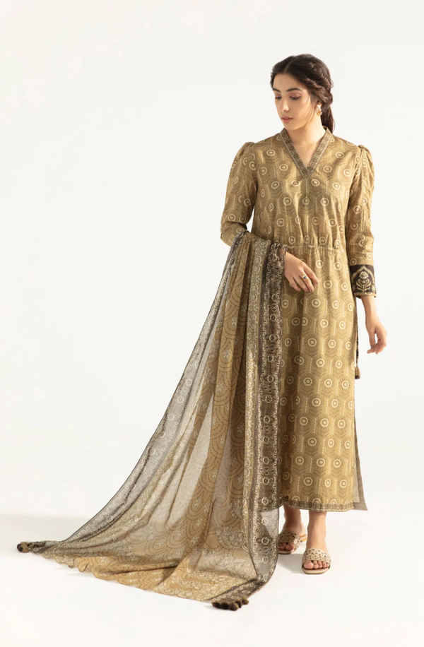 U2-DY22V5-2WS Unstitched Printed Lawn Collection 2025 Volume-6 by Sapphire