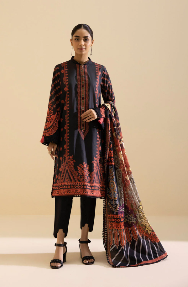 U2-DAYZ22V2-40WS Unstitched Printed Lawn Collection 2025 Volume-12 by Sapphire