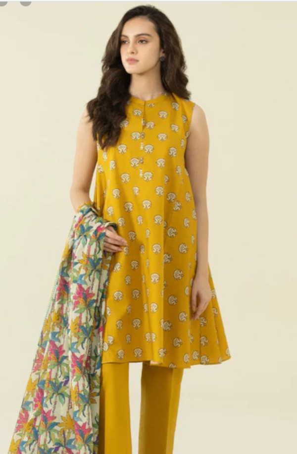 U3P-DY23V4-25R Printed Lawn Collection 2024 Volume 1 by Sapphire