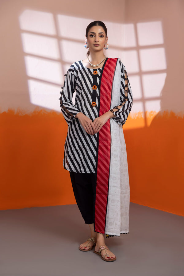 S22-8 Salina Digital Printed Lawn Volume-22 Collection 2024 by Regalia