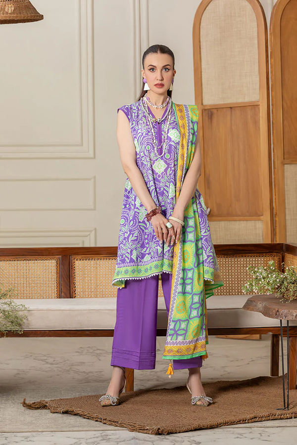 BREEZ PF062404 Unstitched Bold & Black Premium Lawn Collection by Paltar