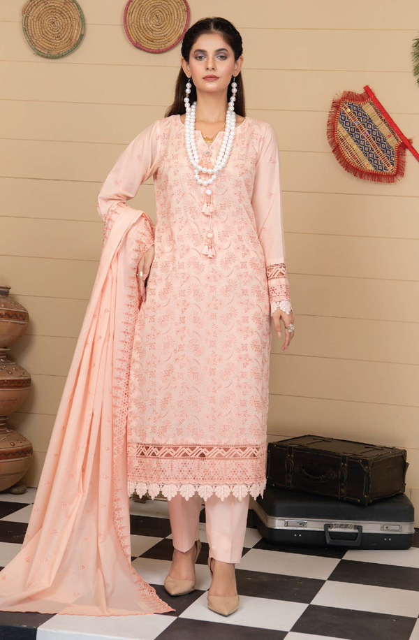 D/10 X17047 Chikankari Embroidered Lawn Collection Volume 2 by Rangriti