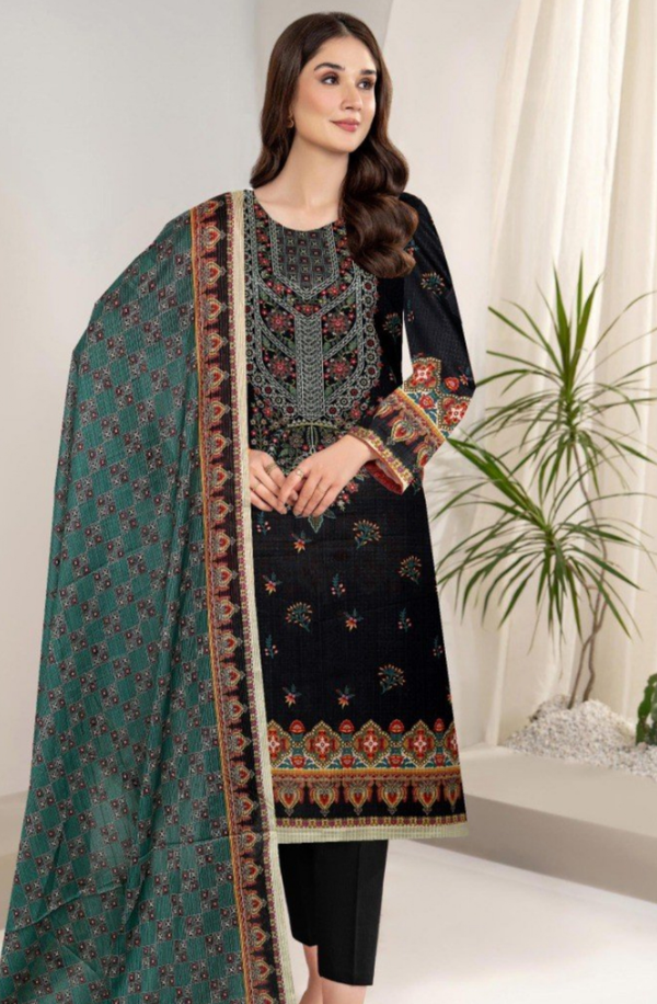 CLV11-02 COCO Prints Volume 11 unstitched 3-piece Printed Italian lawn suit