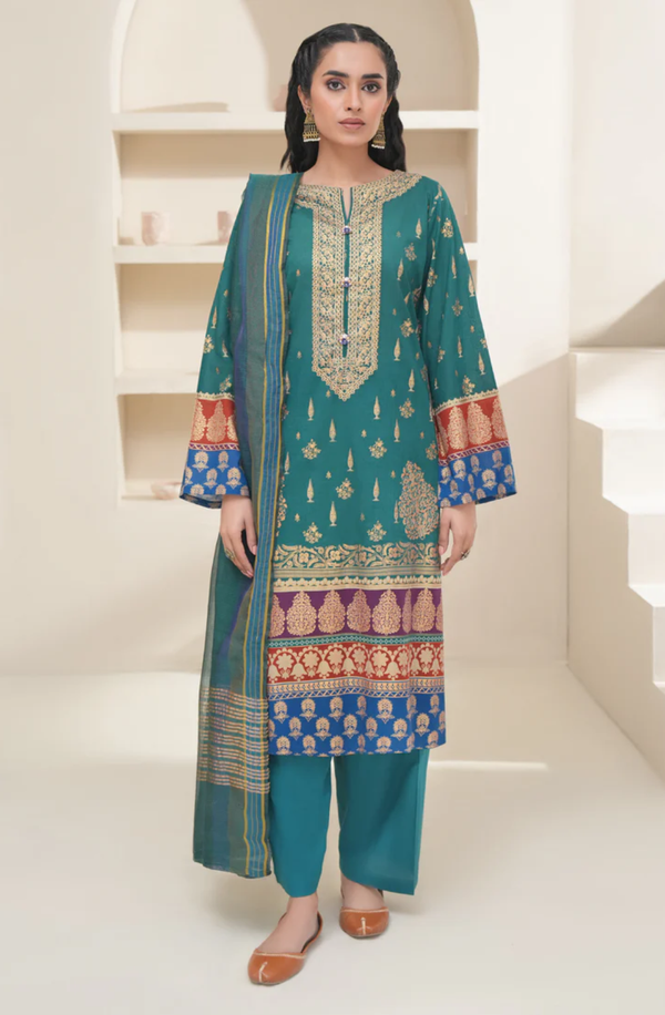 U3480SD-2PC-227 Unstitched 2 Piece Lawn Collection Volume-2 2025 by Limelight