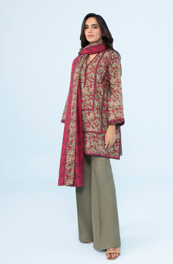 U3P-DY23V9-2WS Unstitched Printed Lawn Collection 2025 Volume-05 by Sapphire