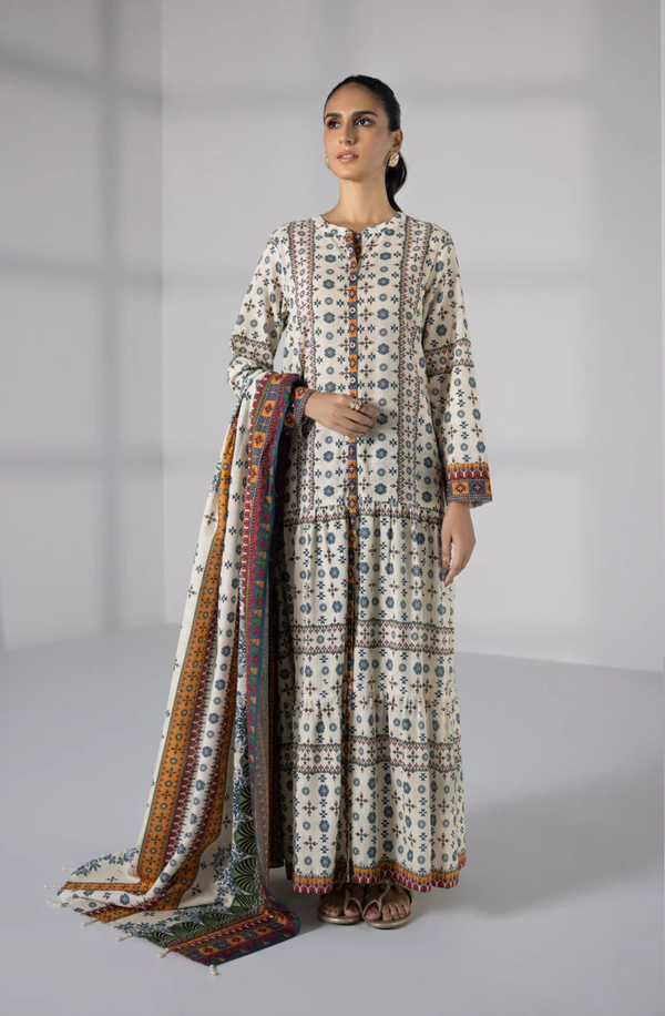 U2-DAYZ23V1-18WS Unstitched Printed Lawn Collection 2025 Volume-11 by Sapphire