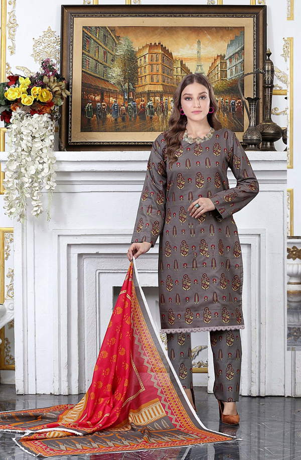 CL-09 COCO Lawn Prints Unstitched 3-piece Suit by Lenaim