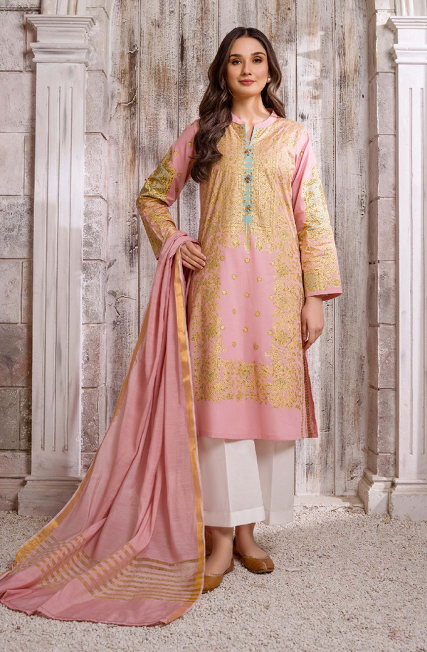 U2969SU-2PC-489 Unstitch 2 Piece Lawn Collection 2024 by Limelight