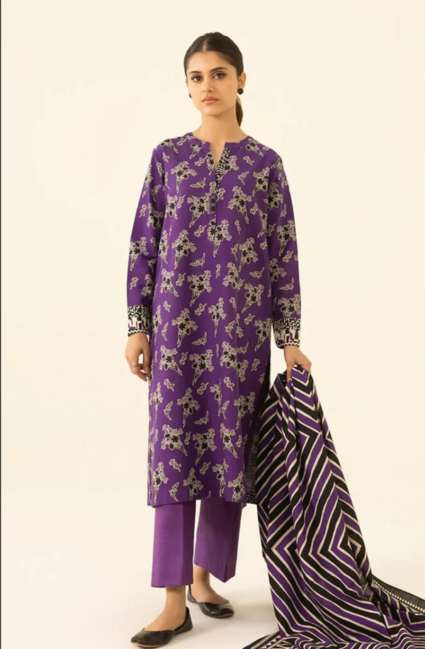 U3P-DY23V6-20WS Unstitched Printed Lawn Collection 2025 Volume-04 by Sapphire