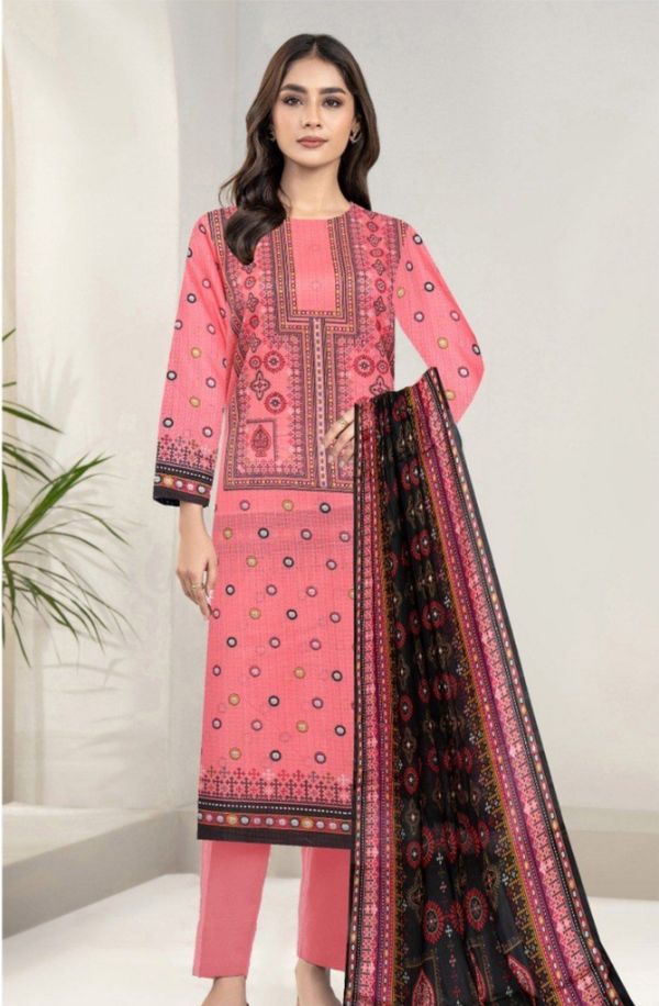 CLV11-03 COCO Prints Volume 11 unstitched 3-piece Printed Italian lawn suit