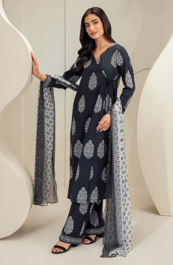 U3961SU-3PC-034 Unstitched 3 Piece Lawn Collection Volume-2 2025 by Limelight