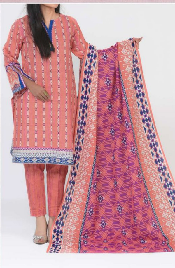 SK3-22096243 Mizaj Unstitched 3 piece Khaddar Collection