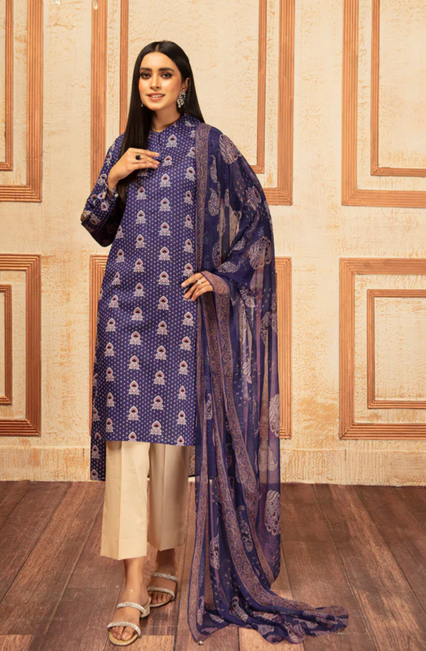 42201302-R Nishat Unstitched Printed Lawn Collection 2025 Volume-5