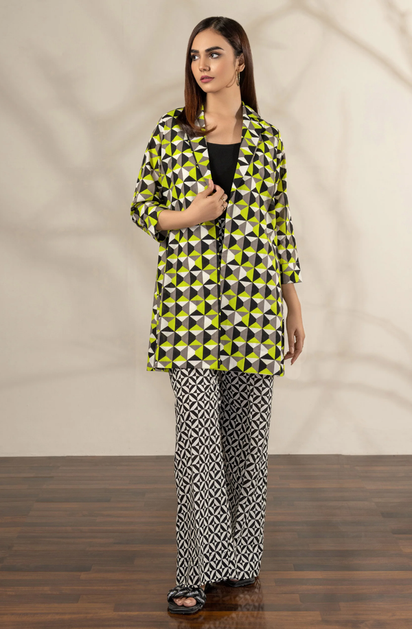 U2870SU-2PC-GRN Unstitch 2 Piece Lawn Collection 2024 by Limelight