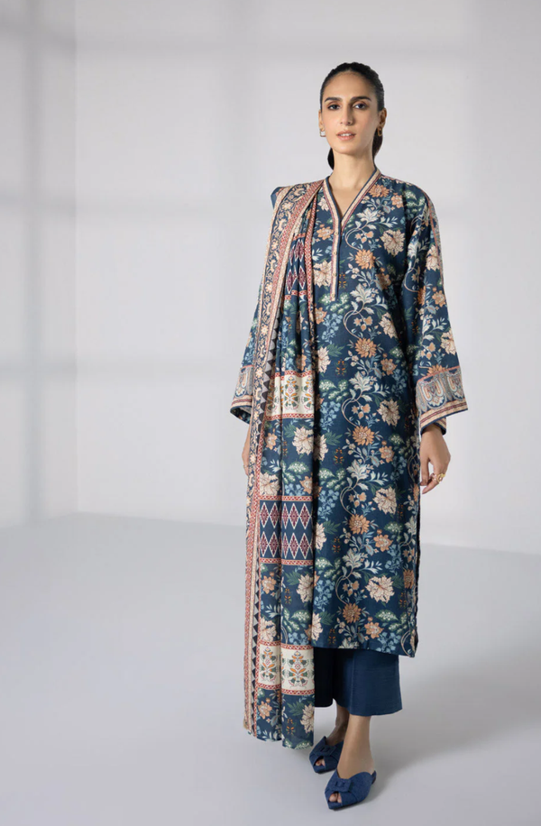 U3-DAYZ23V1-50WS Unstitched Printed Lawn Collection 2025 Volume-11 by Sapphire