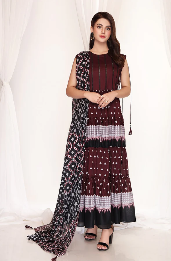 42101078-R Unstitched 3 piece Suit Nishat Unstitched Lawn Collection Volume-8