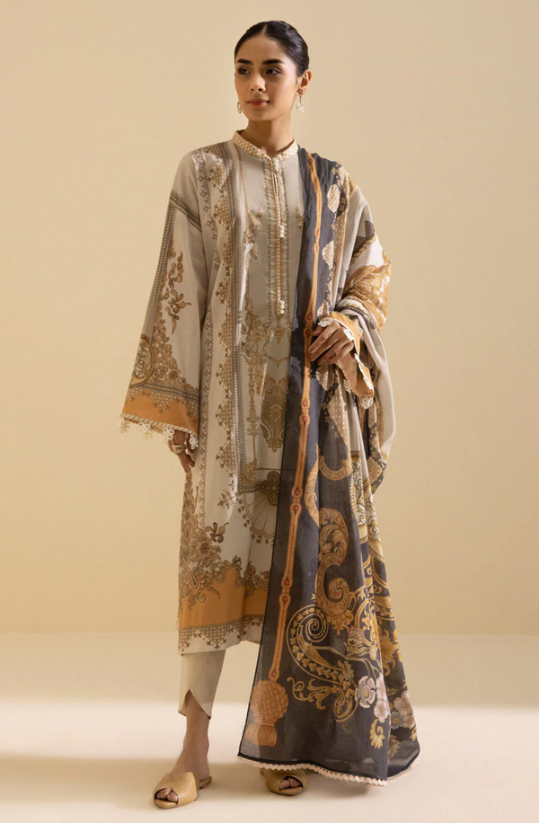 U2-DAYZ22V2-16WS  Unstitched Printed Lawn Collection 2025 Volume-12 by Sapphire