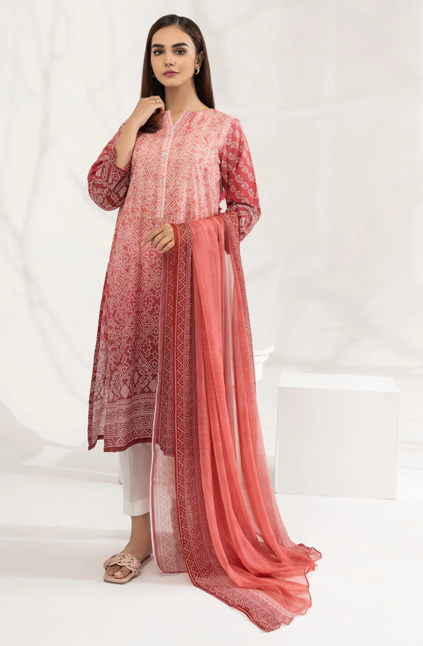 U2936SU-2PC-PCH Unstitch 2 Piece Lawn Collection 2024 by Limelight