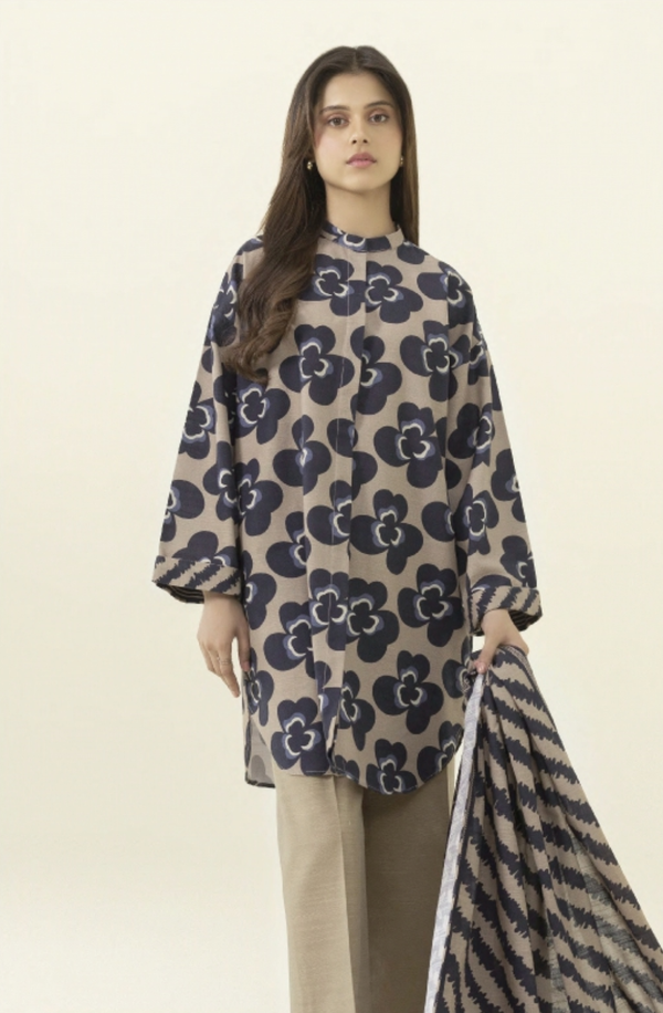 U3P-DY23V6-17WS Unstitched Printed Lawn Collection 2025 Volume-04 by Sapphire