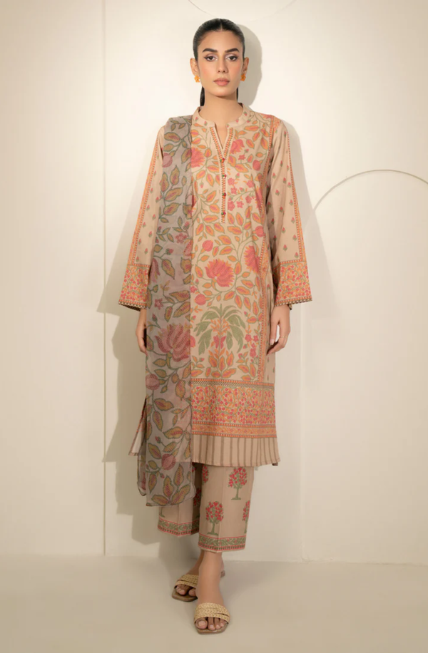 U4309SU-3PC-014 Unstitched 3 Piece Lawn Collection Volume-2 2025 by Limelight