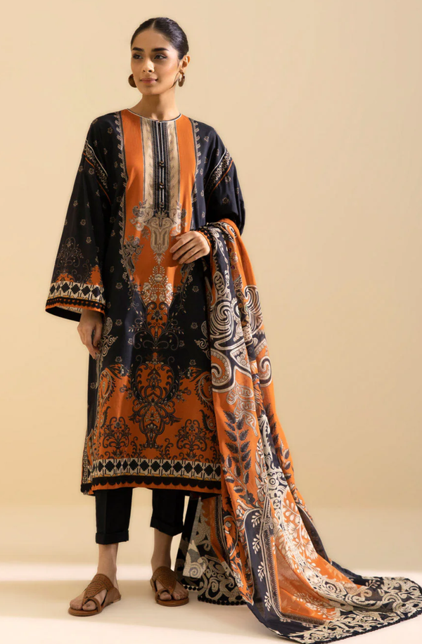 U2-DAYZ22V2-13WS  Unstitched Printed Lawn Collection 2025 Volume-12 by Sapphire