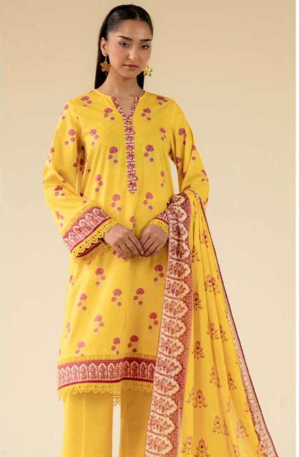 WUE-154538 Beena Unstitched Printed Lawn Collection Volume-03 by Beyond East