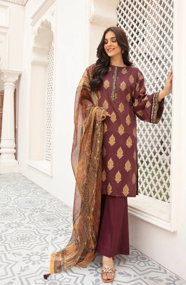 42201250-R Nishat Unstitched Printed Lawn Collection 2025 Volume-5