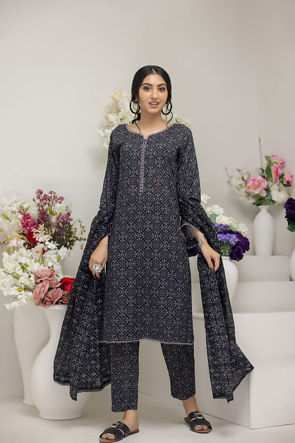 BNW4-2 Unstitch 3 Piece Suit Salina Black & White Volume 4 by Regalia