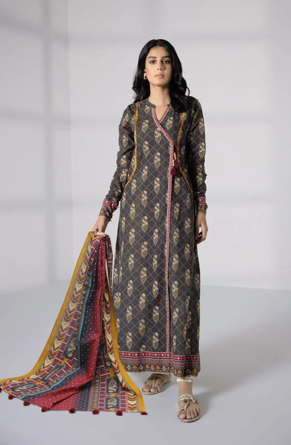 U2-DAYZ23V1-19WS Unstitched Printed Lawn Collection 2025 Volume-11 by Sapphire