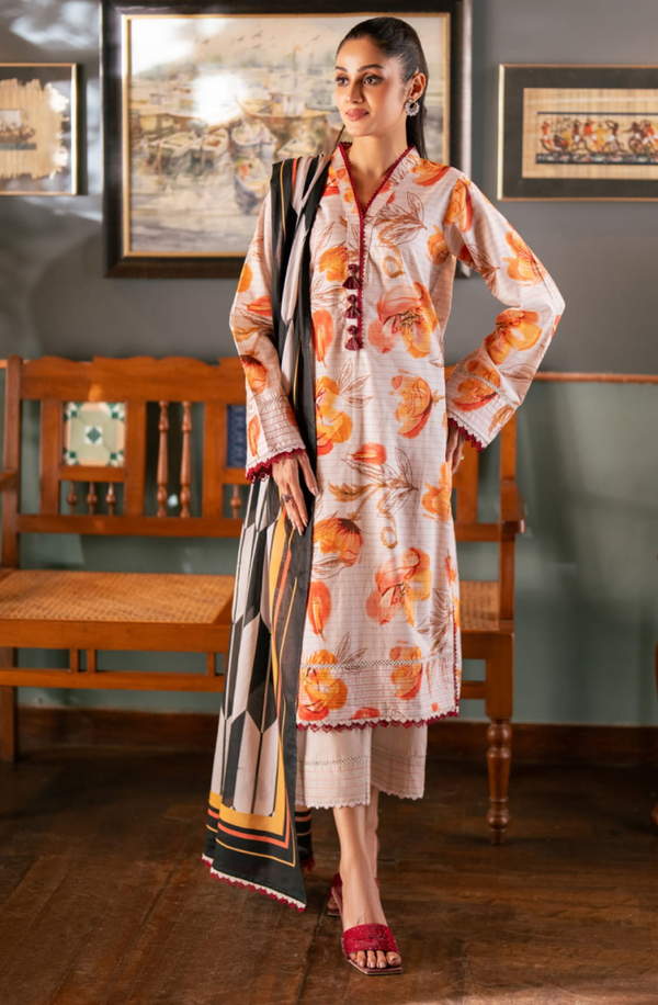 PBD-7 Premium Bana Dora Lawn Collection 2025 by Regalia