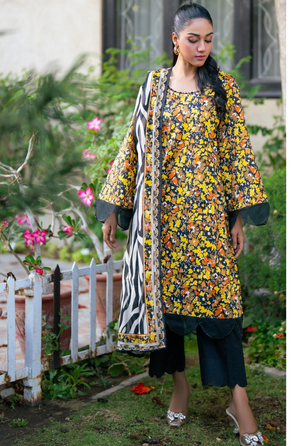 SDPL25V11-9 Salina Digital Printed Lawn Volume-11 Collection 2025 by Regalia