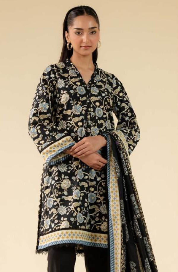 WUE-154536 Beena Unstitched Printed Lawn Collection Volume-03 by Beyond East