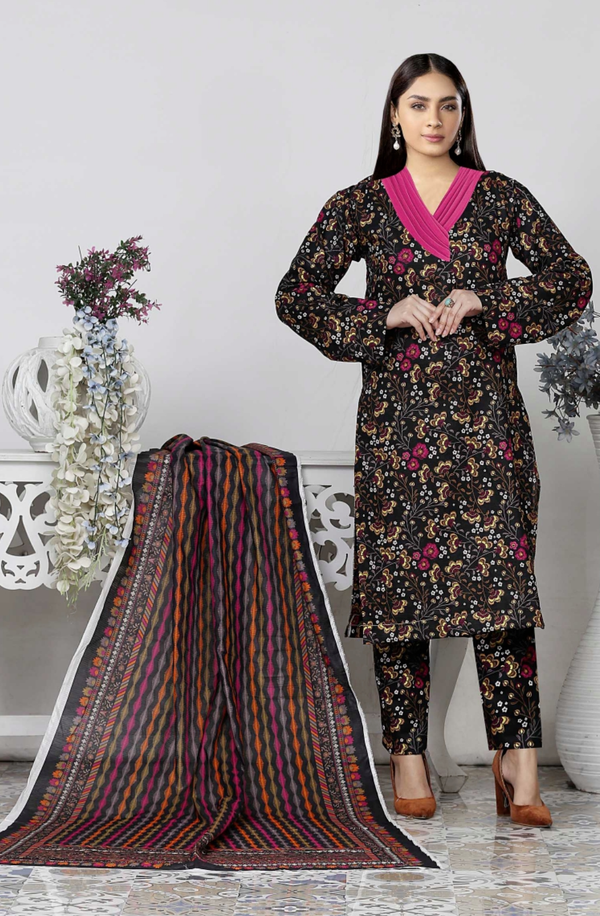 CLV2-01 COCO Lawn Prints Volume 2 Unstitched 3-piece Suit by Lenaim