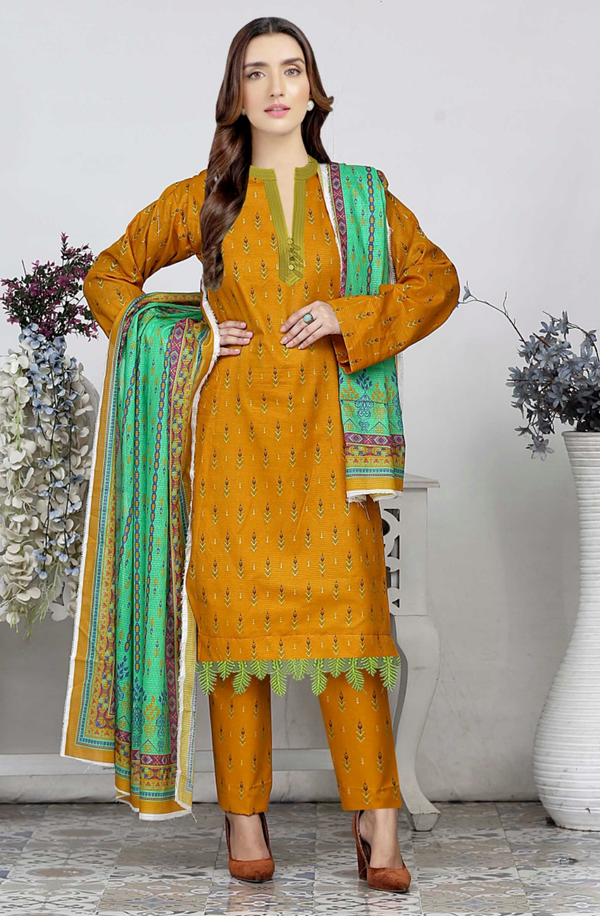 CLV2-04 COCO Lawn Prints Volume 2 Unstitched 3-piece Suit by Lenaim