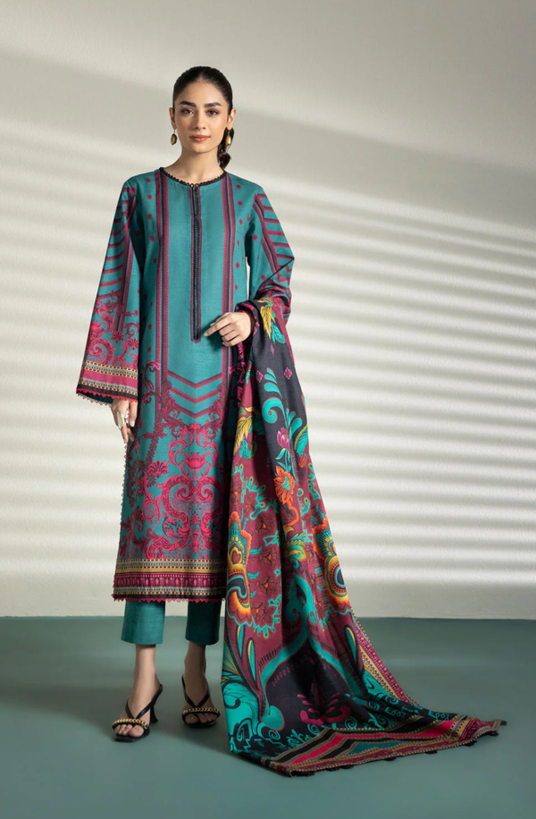 U3-DAYZ23V1-104WS Unstitched Printed Lawn Collection 2025 Volume-9 by Sapphire