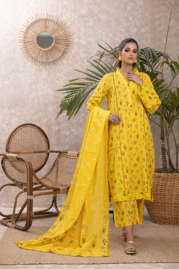 ISMK1-9 Unstitch 3 Piece suit Mushk Khadder Collection Volume 1 by Regalia